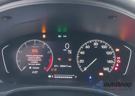 2023 Honda Civic Ex /Ex W/O Bsi из США, поврежденный, VIN 2HGFE1F7XPH315854